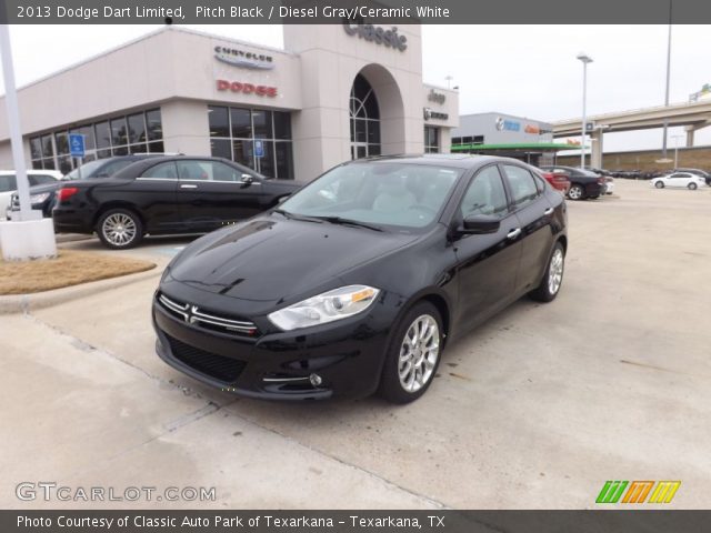 2013 Dodge Dart Limited in Pitch Black