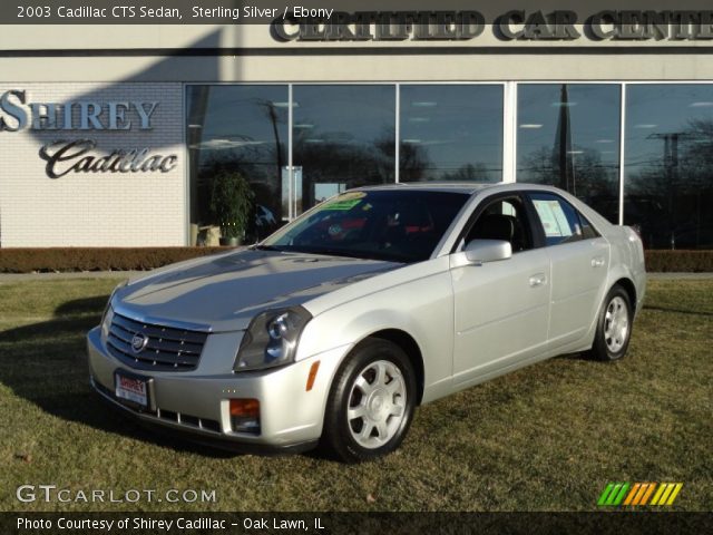 2003 Cadillac CTS Sedan in Sterling Silver