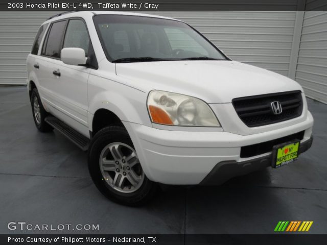 2003 Honda Pilot EX-L 4WD in Taffeta White