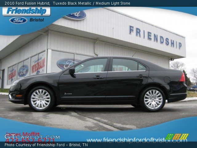 2010 Ford Fusion Hybrid in Tuxedo Black Metallic