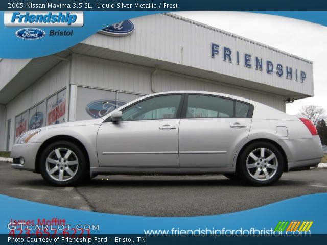 2005 Nissan Maxima 3.5 SL in Liquid Silver Metallic