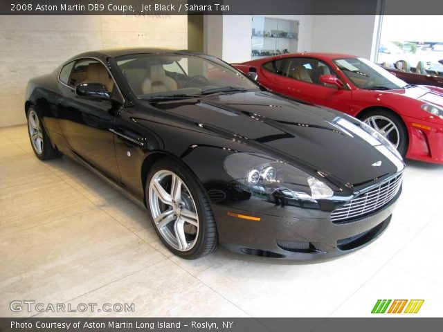 2008 Aston Martin DB9 Coupe in Jet Black