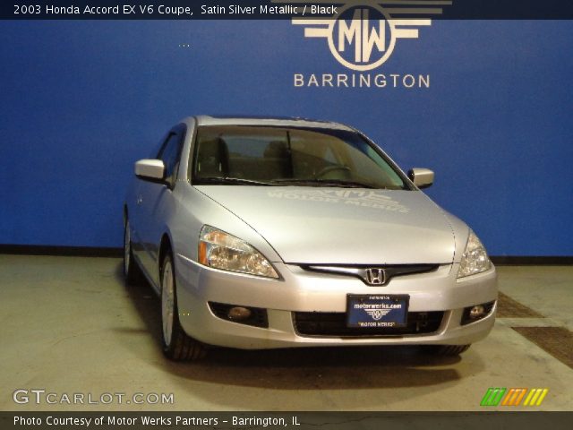 2003 Honda Accord EX V6 Coupe in Satin Silver Metallic