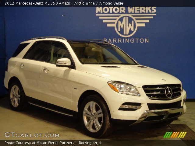 2012 Mercedes-Benz ML 350 4Matic in Arctic White