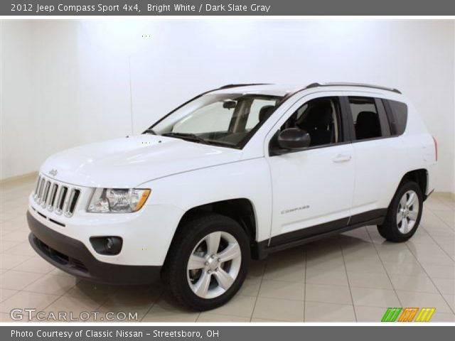 2012 Jeep Compass Sport 4x4 in Bright White