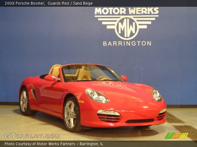 2009 Porsche Boxster  in Guards Red