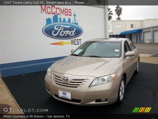 2007 Toyota Camry XLE V6 in Desert Sand Mica