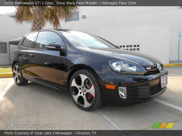 2013 Volkswagen GTI 2 Door in Deep Black Pearl Metallic