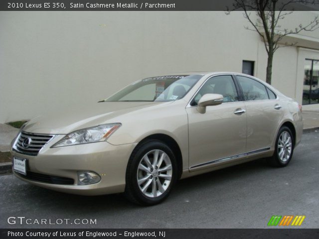 2010 Lexus ES 350 in Satin Cashmere Metallic