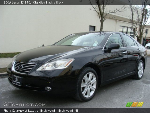 2009 Lexus ES 350 in Obsidian Black