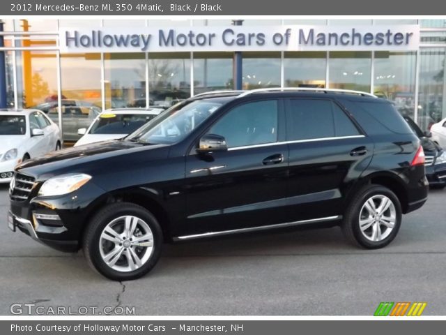 2012 Mercedes-Benz ML 350 4Matic in Black