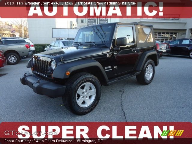 2010 Jeep Wrangler Sport 4x4 in Black