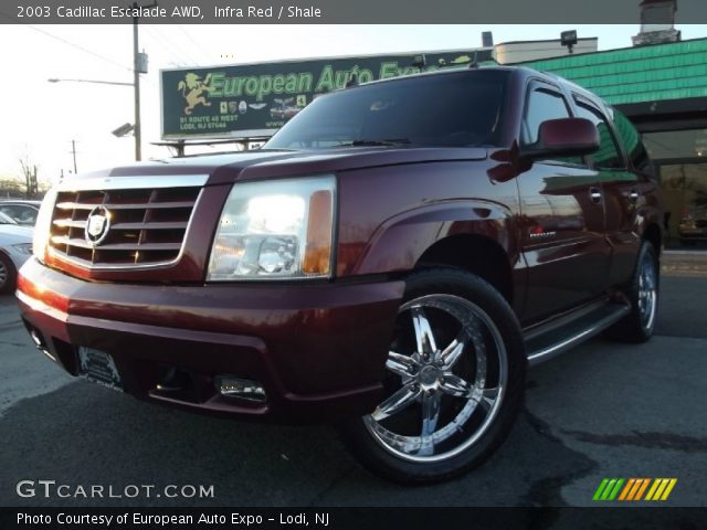 2003 Cadillac Escalade AWD in Infra Red