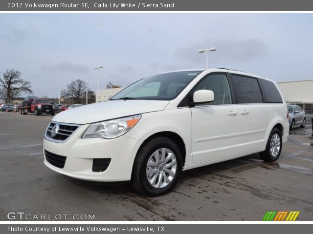 2012 Volkswagen Routan SE in Calla Lily White