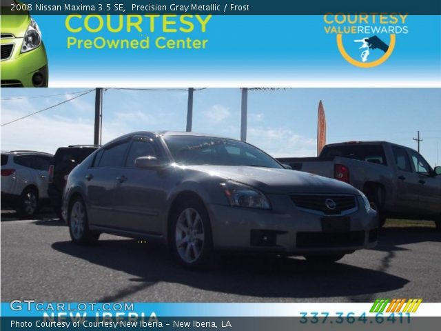 2008 Nissan Maxima 3.5 SE in Precision Gray Metallic