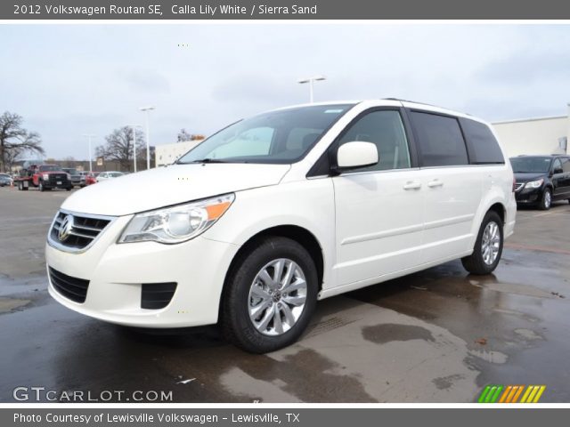 2012 Volkswagen Routan SE in Calla Lily White