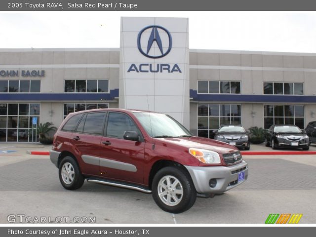 2005 Toyota RAV4  in Salsa Red Pearl