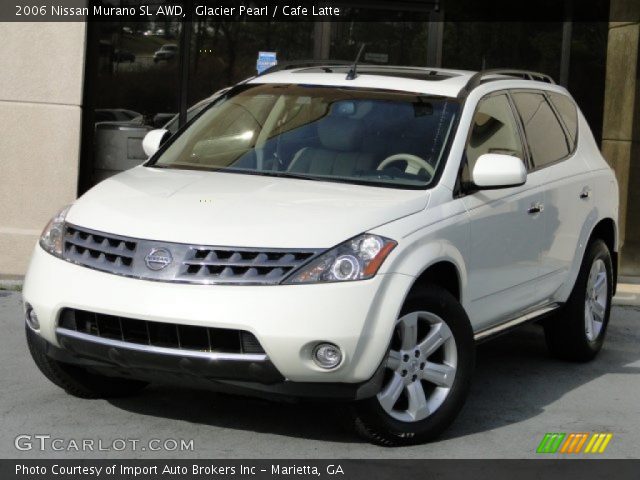 2006 Nissan Murano SL AWD in Glacier Pearl