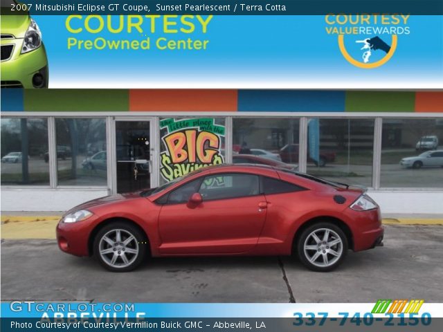 2007 Mitsubishi Eclipse GT Coupe in Sunset Pearlescent