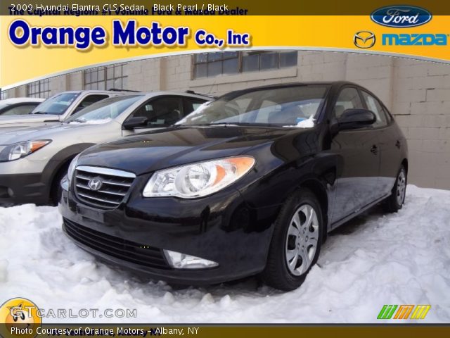 2009 Hyundai Elantra GLS Sedan in Black Pearl