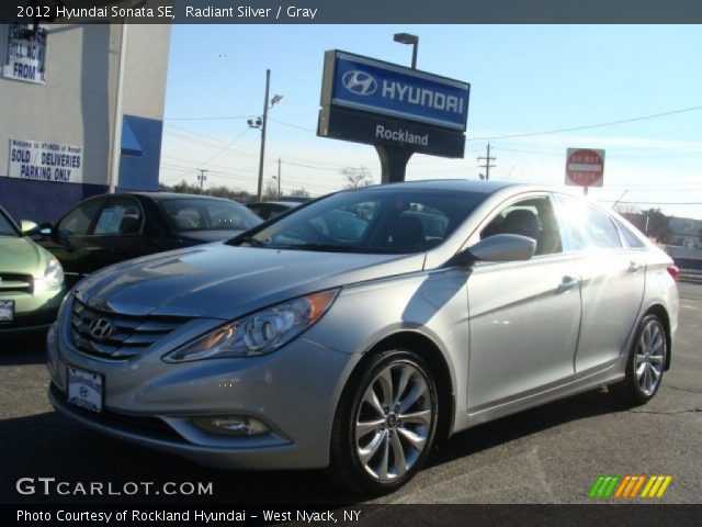 2012 Hyundai Sonata SE in Radiant Silver