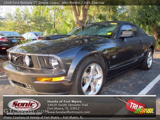 2008 Ford Mustang GT Deluxe Coupe in Alloy Metallic