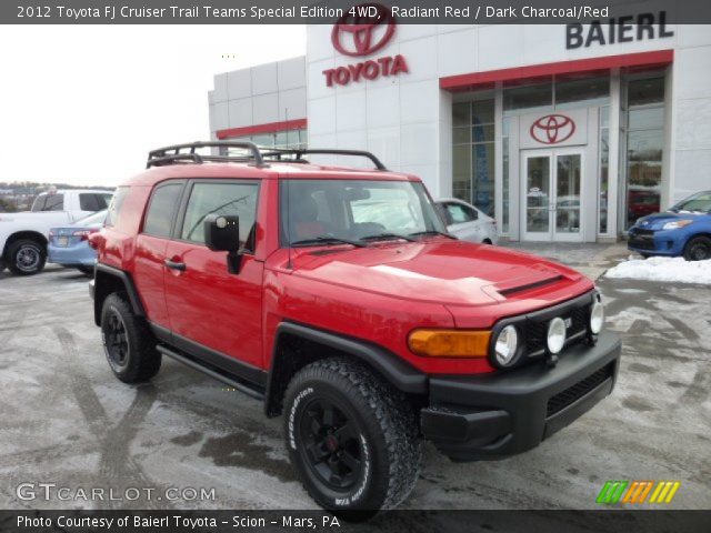 2012 Toyota FJ Cruiser Trail Teams Special Edition 4WD in Radiant Red