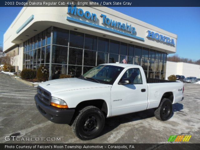 2003 Dodge Dakota Regular Cab 4x4 in Bright White