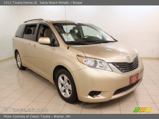 2011 Toyota Sienna LE in Sandy Beach Metallic