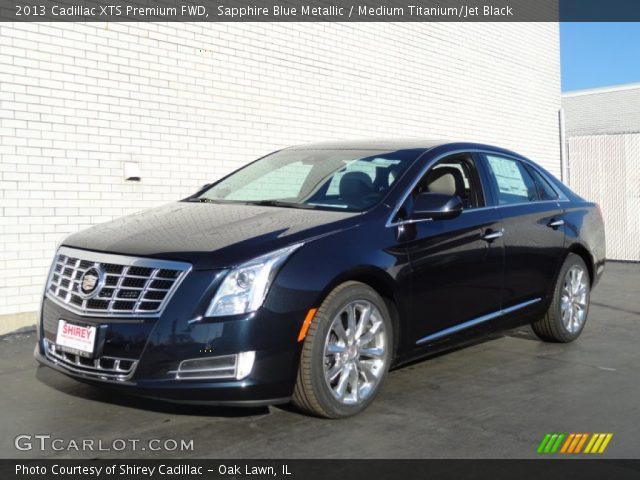 2013 Cadillac XTS Premium FWD in Sapphire Blue Metallic