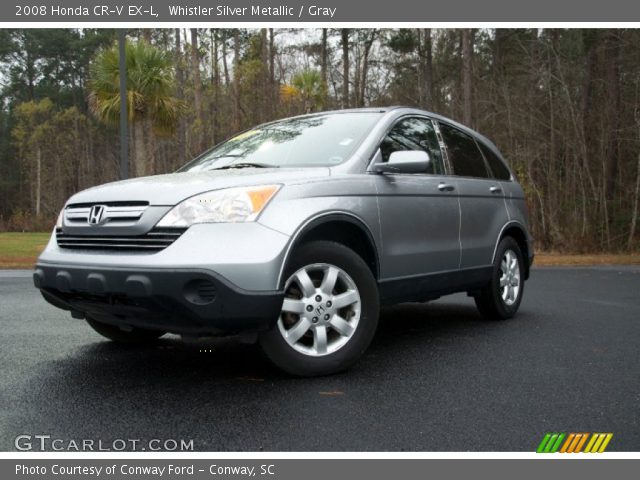 2008 Honda CR-V EX-L in Whistler Silver Metallic