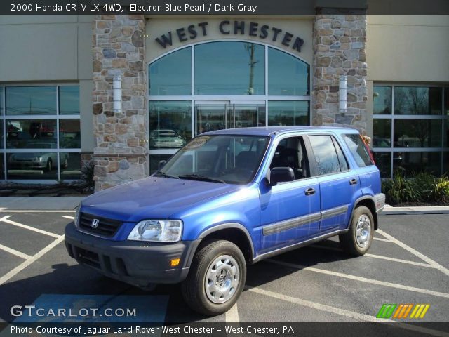 2000 Honda CR-V LX 4WD in Electron Blue Pearl