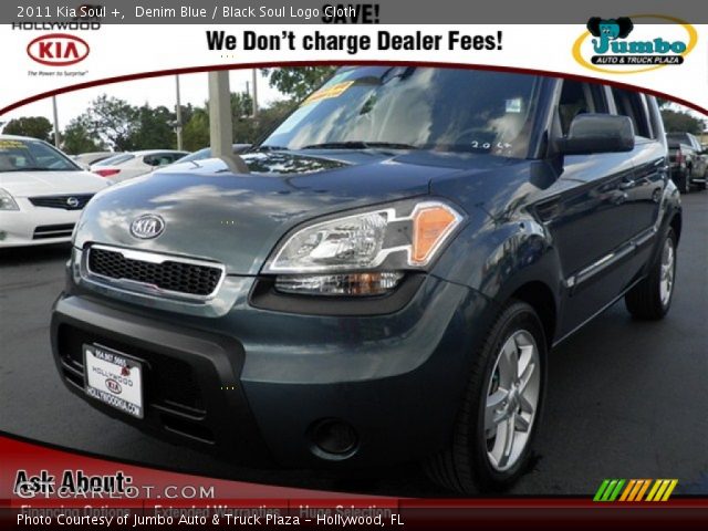 2011 Kia Soul + in Denim Blue