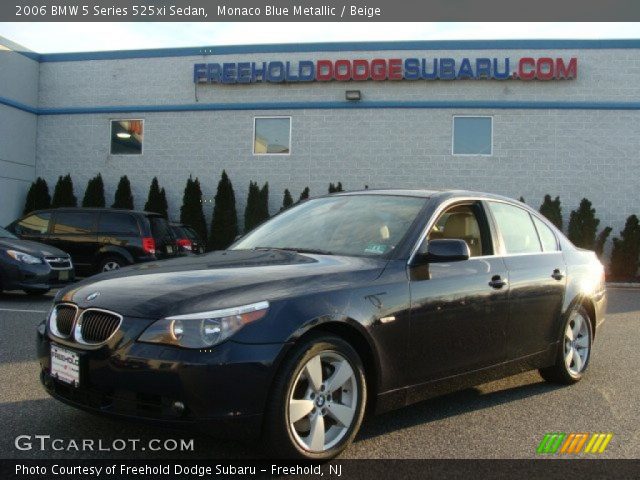 2006 BMW 5 Series 525xi Sedan in Monaco Blue Metallic