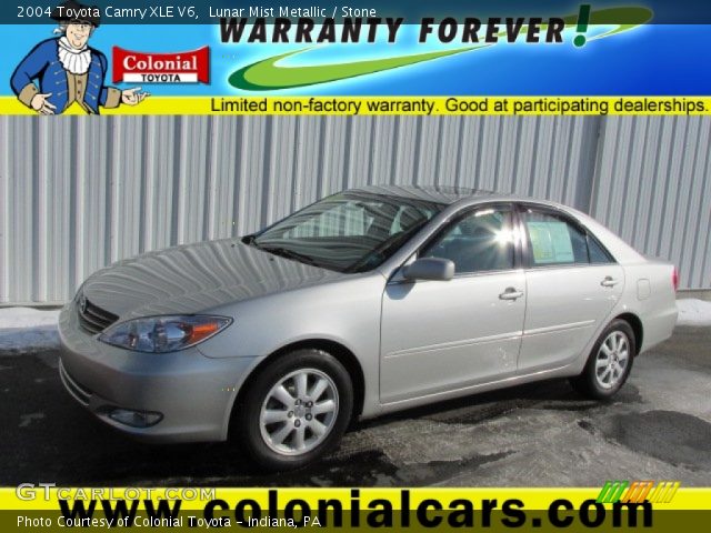 2004 Toyota Camry XLE V6 in Lunar Mist Metallic