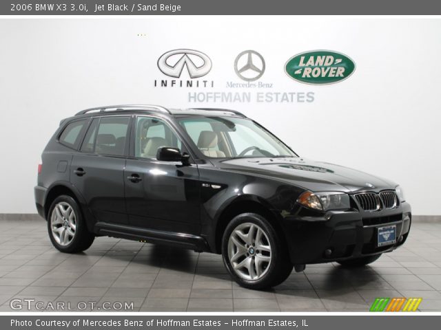 2006 BMW X3 3.0i in Jet Black