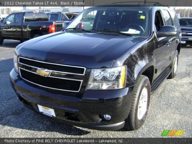 2012 Chevrolet Tahoe LT 4x4 in Black
