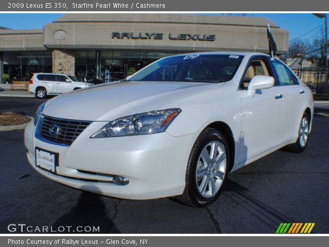 2009 Lexus ES 350 in Starfire Pearl White