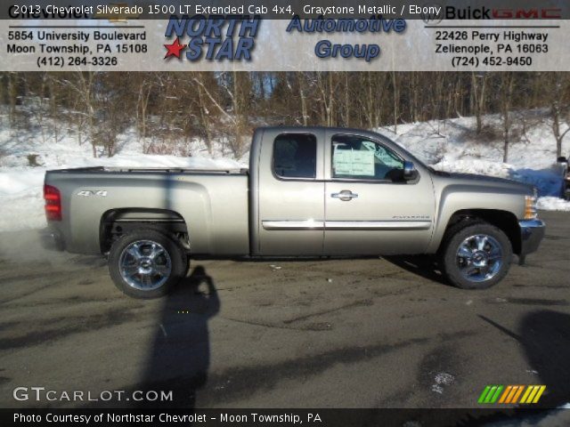 2013 Chevrolet Silverado 1500 LT Extended Cab 4x4 in Graystone Metallic