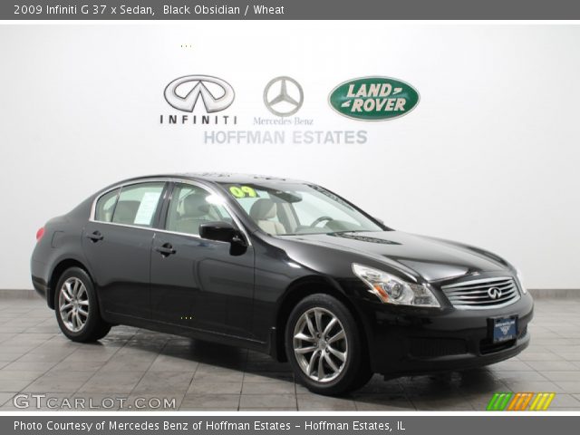 2009 Infiniti G 37 x Sedan in Black Obsidian