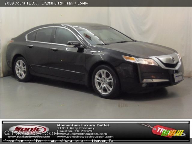 2009 Acura TL 3.5 in Crystal Black Pearl