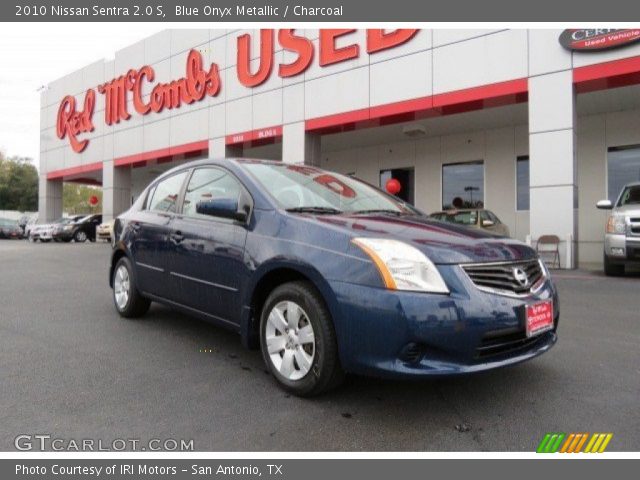 2010 Nissan Sentra 2.0 S in Blue Onyx Metallic