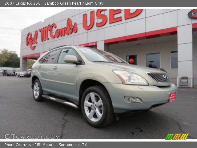 2007 Lexus RX 350 in Bamboo Green Pearl