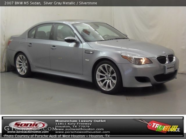 2007 BMW M5 Sedan in Silver Gray Metallic