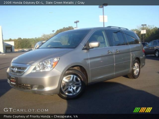 2006 Honda Odyssey EX-L in Slate Green Metallic