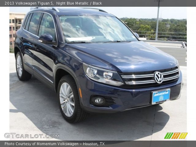 2013 Volkswagen Tiguan S in Night Blue Metallic