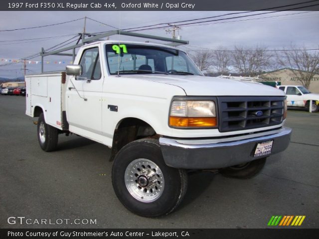 1997 Ford F350 XL Regular Cab 4x4 in Oxford White