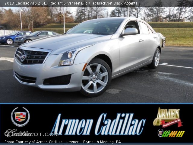 2013 Cadillac ATS 2.5L in Radiant Silver Metallic