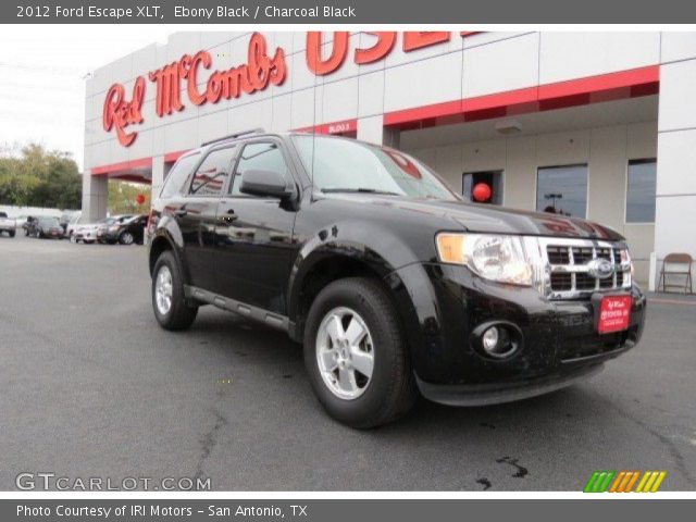 2012 Ford Escape XLT in Ebony Black