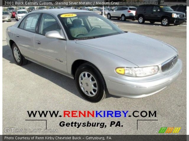 2001 Buick Century Custom in Sterling Silver Metallic